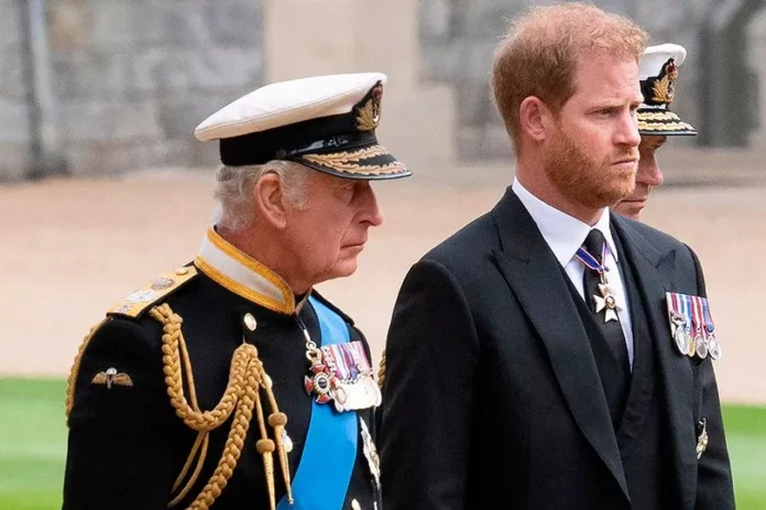 King Charles' shared a poignant 4-word reply when asked if he'd bring Prince Harry back